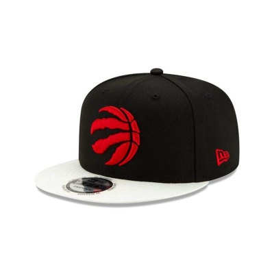 Toronto Raptors Gorra | New Era NBA Visor Flare 9fifty Snapback Cap Mexico - Negros